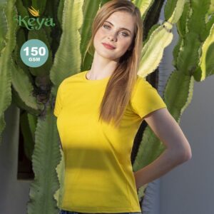 Camiseta color de mujer Keya W150 para personalizar Camiseta color de mujer Keya W150 para personalizar