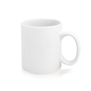 Taza publicitaria de cerámica blanca de 370ml - IMPEX