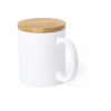 Taza publicitaria de cerámica blanca 370 ml - YOTEL