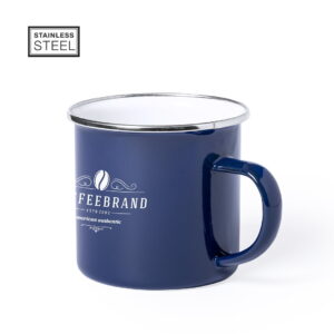 Taza metálica vintage 380 ml - KIRPAL