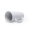 Taza publicitaria de cerámica blanca de 480 ml - KORPUS Taza publicitaria de cerámica blanca de 480 ml - KORPUS