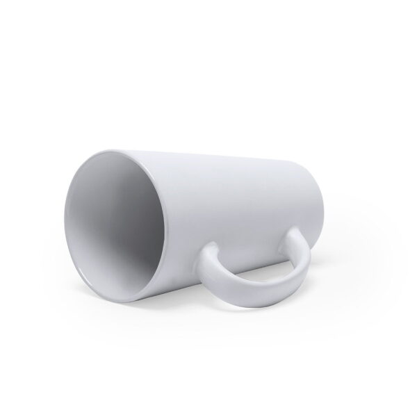 Taza publicitaria de cerámica blanca de 480 ml - KORPUS Taza publicitaria de cerámica blanca de 480 ml - KORPUS
