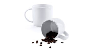 Taza publicitaria de cerámica blanca 380 ml - TARBOX