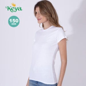 camiseta-mujer-blanca-keyawcs150-5867-000-10 Camiseta Mujer Blanca "keya" WCS150