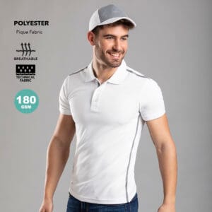 Camiseta polo tecnic Barclex para hombre