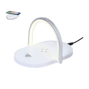 Lámpara LED con cargador inalámbrico Cranston Lámpara LED con cargador inalámbrico Cranston