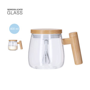 Taza mezcladora eléctrica de cristal Rydian